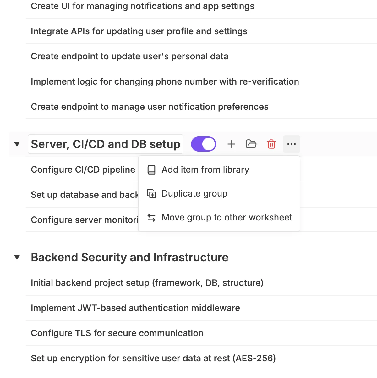 Reusable component library
